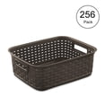 thumbnail image 2 of Sterilite Panier de Rangement Tressé 11 Pouces, Espresso (32 Pack), 2 of 8