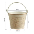 thumbnail image 2 of GOOHOCHY  Old Tin Flower Bucket French Country Decor Pot Vase Vases Pots for Plants, 2 of 8