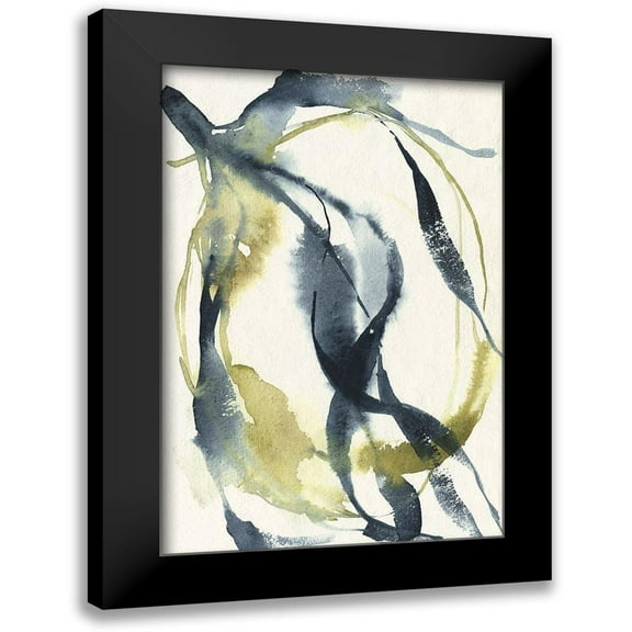 Goldberger, Jennifer 11x14 Black Modern Framed Museum Art Print Titled - Unwinding II