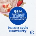 thumbnail image 3 of Gerber Hearty Bits Toddler Cereal, Banana Apple Strawberry Multigrain Cereal, Toddler Food 8 oz, 3 of 15