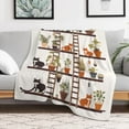 thumbnail image 6 of The Cat Is Hiding Throw Blanket for Women, Men & Kids - Super Soft Plush Blanket Throw Fleece Blanket Animal Blanket, 6 of 8