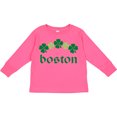 thumbnail image 3 of Inktastic Boston Irish Boys or Girls Long Sleeve Toddler T-Shirt, 3 of 5