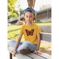 thumbnail image 2 of Monarch Butterfly Art T-Shirt Juniors -Image by Shutterstock,  Small, 2 of 4