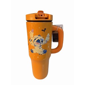 Stitch 40 oz Halloween Orange Tumbler