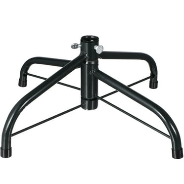 Christmas Tree Stand for Artificial Tree Folding Stand, Replacement Xmas Tree Stand Base for 4 Ft to 8.5Ft Artificial Trees,Fits 0.5-0.74 Inch Tree Pole，Black