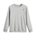 thumbnail image 5 of Leey-World Kids Halloween Sweatshir Ghost Cute Crewneck Kids Tops Girls Halloween Shirt Long Sleeve Festival Pullover Sweatshirt, 5 of 9