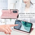 thumbnail image 5 of for Motorola G42 Wallet Case, Cat Dog Cartoon Cute Style with ID Card Holder PU Leather Flip Phone Cover Case for Moto G42      Rose Gold, 5 of 7