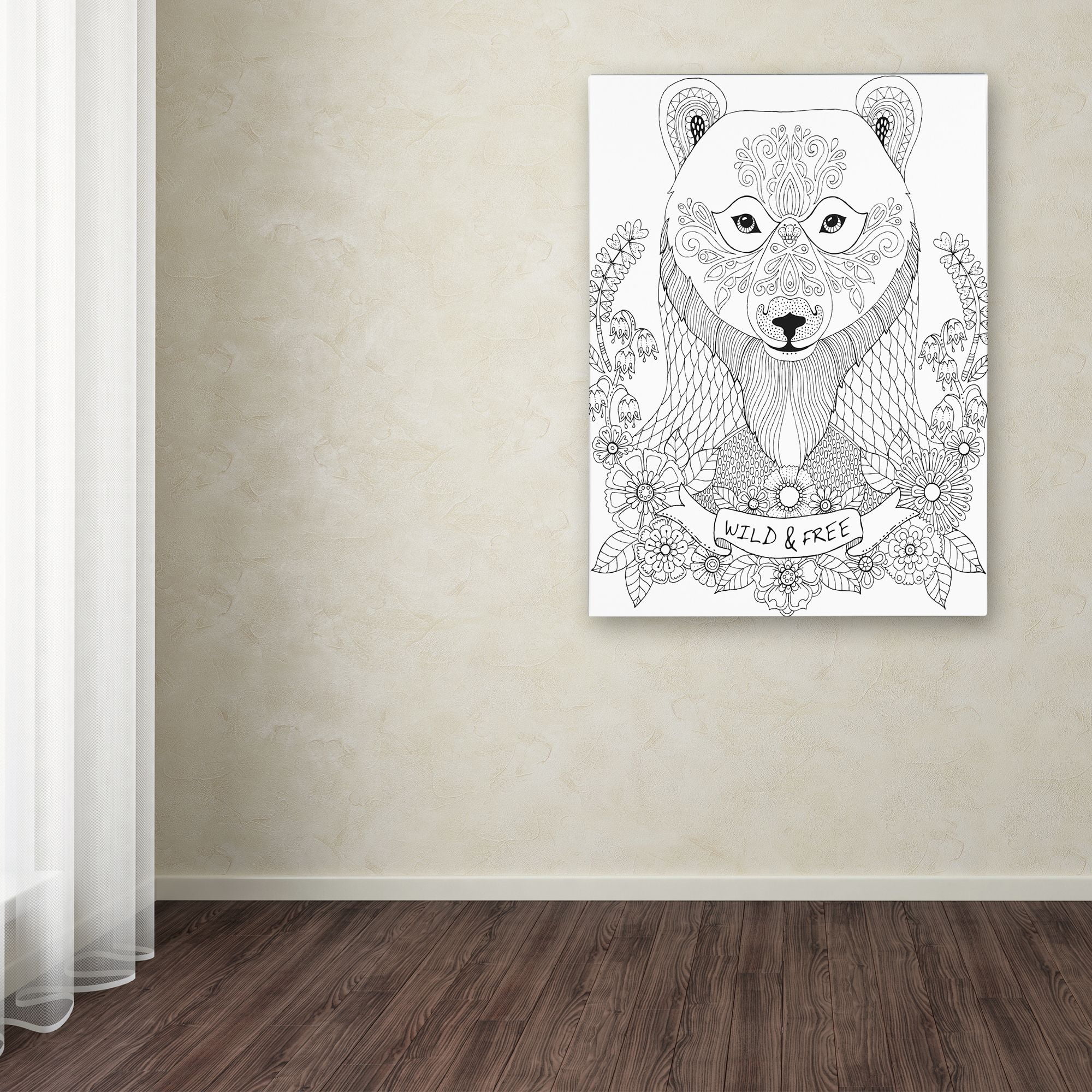 Trademark Fine Art "Animals 4" Canvas Art by Hello Angel