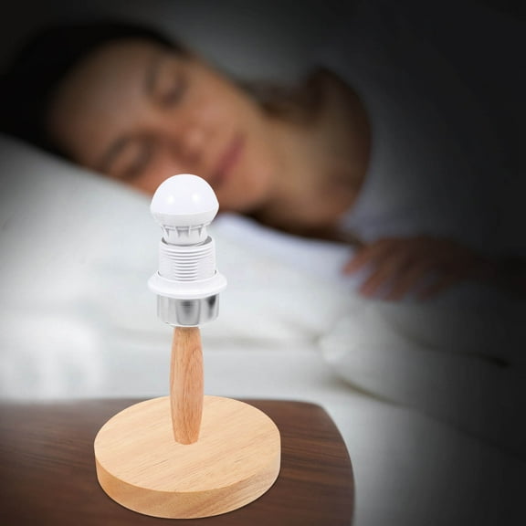 UPKOCH Counterweight for Lamp Base Basic Lamp Base Wood Brown 2Pcs