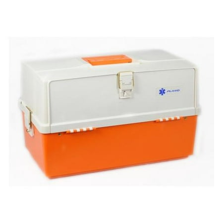 UPC 024099747004 - Plano Molding XL Front Access 3 Tray Box - Orange &  White 747-004