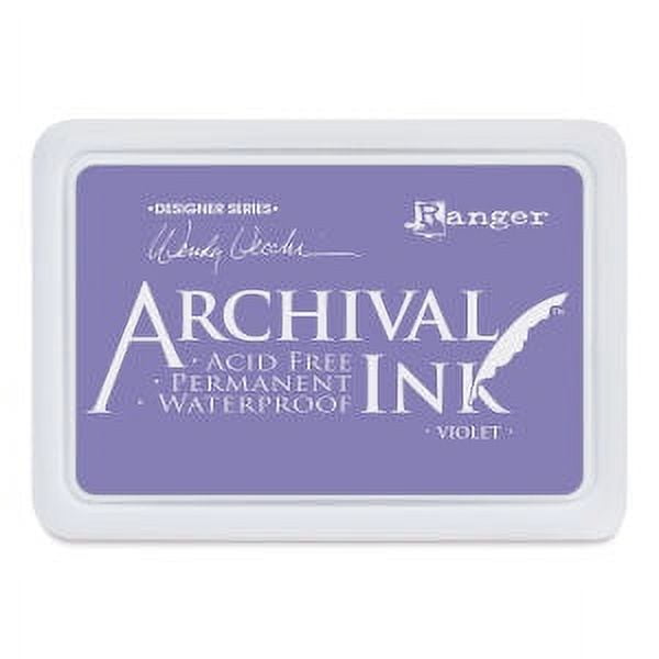 Stamp Ink Pad, Ranger Archival Dye Rubber Stamp Ink, Available in