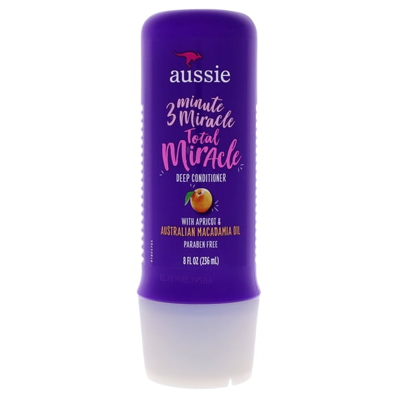 Acondicionador Aussie 3 Minute Miracle Strong Deep Conditioner Acondicionador Unisex 8 oz
