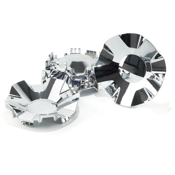 RhinoTuning 203.5mm/8.01in OD 176mm/6.93in ID Car Wheels Rim Hub Cap For 2017-2019 Tahoe Center Cap #23217261 4pcs