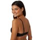 thumbnail image 2 of Debenhams - Sujetador T-Shirt Flocado de Lunares para Mujer - Pack de 2 (Negro, Blanco), 2 of 3