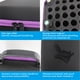 thumbnail image 5 of Organizador de aceites esenciales, 60 rejillas, caja de almacenamiento de botellas, bolso de viaje con cremallera de EVA, morado Noticed HA004994-01, 5 of 7