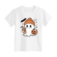 thumbnail image 5 of Jkety Little Girls Clothes Halloween Shirts for Kids Toddler Boots Cotton Tshirt Clothes(White,2-3 Years), 5 of 5