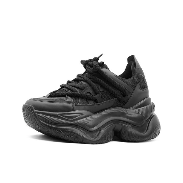 Suela Tenis Para Hombre Con Plataforma Suela Gruesa Zapatillas