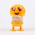 thumbnail image 1 of LLC Spring Bobble Head Toy Cute Face Car Emotion Doll Interior Decoration for Car Dashboard, 1 of 1