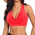 thumbnail image 2 of Rhuody Womens Tankini Set Bikini Top With Swim Skirt Summer Beach Swim Suit F Trend Clothing Watermelon Red S, 2 of 6
