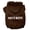 Brown, variant on Pet Dog Cat Hoodie Screen Printed, "Security"
