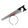 thumbnail image 1 of Diademas de terror de Halloween Maquillaje Diademas de zombies Diademas aterradoras para adultos perforadora, 1 of 8