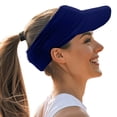 thumbnail image 5 of CFMIURAN Summer Beach Hat, Sports Sun Visor for Men Women Lightweight Packable Stretchy Hats for Running Tennis, 5 of 6