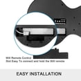 thumbnail image 1 of Control Inalámbrico Controlador inalámbrico en forma de guitarra con correa para Wii Guitar Hero Rock Band 3 2 Likrtyny Para estrenar, 1 of 9