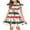 Dark Green, variant on Grblisyd Christmas Dresses for Kids Girls Casual School Outfits Fashion Graphic Flutter Sleeve A-Line Dress