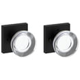 thumbnail image 7 of Baldwin PVCCYCSR260 Contemporary Crystal Privacy Door Knob Set - Chrome, 7 of 7