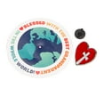 thumbnail image 3 of 2 1/2" Religious Grandparent’s Day Heart Pins with Card - 12 Pieces, 3 of 3