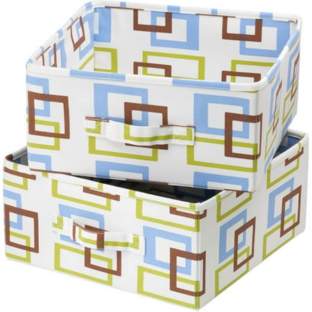 Honey-Can-Do Drawer for Sweater Organizer, Brown/Green, 2pk