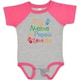 thumbnail image 3 of Inktastic Meme and Pepaw Love Me Boys or Girls Baby Bodysuit, 3 of 5