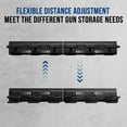 thumbnail image 5 of Blacksmith Display Rack Wall Mount Heavy Duty Steel for 6 Slot Collection, 5 of 6