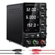 thumbnail image 1 of KUAIQU Indicador de potencia variable Fuente de alimentación regulada de 32 V y 6 A con puerto USB y interruptor de salida Negro, 1 of 7