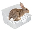 thumbnail image 1 of Pet Toilet, Compact Easy To Install Pet Litter Box Toilet High Hardness Plastic  for Small Animas Pets Blue,Yellow,Pink,White, 1 of 7