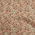 thumbnail image 1 of oneOone Viscose Jersey Brown Fabric Floral Sewing Material Print Fabric By The Yard 60 Inch Wide, 1 of 4
