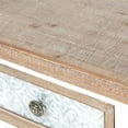 thumbnail image 5 of Luxen Home Three-Drawer Wood Console Table with Open Storage, 5 of 5