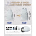 thumbnail image 3 of Mochila deportiva VENATIN para mujer y hombre impermeable azul 21L, 3 of 9