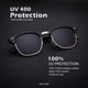 thumbnail image 4 of Gafas de sol KALIYADI polarizadas semisin montura que bloquean los rayos UV, 4 of 7