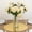 Gold, variant on BalsaCircle 10 Gold Plastic 16" Mirror Decorative Round Charger Plates Wedding Birthday Events Reception Catering Party Home Decorations Supplies