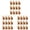 Brown, variant on 12-36PC Paper Bottle Boxes Small Hanging Gift Boxes with Window for Empty Bottles Decoration and Gifts Foldable Gift Boxes Bottle Hanging Boxes for Wedding Festival Party Birthday