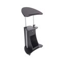 thumbnail image 1 of Techni Mobili Chariot Roulant de Luxe pour Ordinateur Portable avec Rangement, Noir, 1 of 4