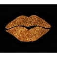 thumbnail image 3 of Lavoie, Tina 13x12 Black Modern Framed Museum Art Print Titled - Copper Glitter Kiss, 3 of 5