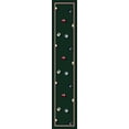 thumbnail image 3 of Milliken Green Bordered Flat Runner Billiards Emerald - Aprx 2' 4" x 23' 2", 3 of 5