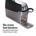 thumbnail image 3 of Hamilton Beach 6-Speed Electric Hand Mixer with QuickBurst & Pulse Technology, 6 Attachments & Case, Black, 3 of 8
