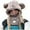 A-Dark Gray179, variant on Womens Balaclava Hats Beige Bear Pattern Fuzzy Plush Hoodies Neck Warmers Soft Warm Comfy Winter Trendy Cute Balaclava Hats
