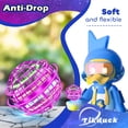thumbnail image 4 of Juguetes de bola de orbe voladora Tikduck Soaring Hover Flytoy Pro Boomerang Spinner rosa, 4 of 8