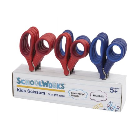 UPC: 0020335039285 | Fiskars  FSK1535201004  Schoolworks 5  Kids Scissors Classpack  12 / Set  Assorted
