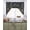 Black Dark Blue, variant on Navy Blue Flowers Swag Valances for Windows, Small Curtains Drapes, Spring Floral Elegant Pastoral Botanical Kitchen Window Curtains Over Sink Window Treatment Valance for Bedroom/Bathroom 56"x36"