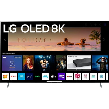LG - 77" Class Z2 Series OLED 8K UHD Smart webOS TV with Gallery Design